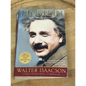Simon & Schuster Book Albert‎ Einstein His Life and Universe Biography Isaacson